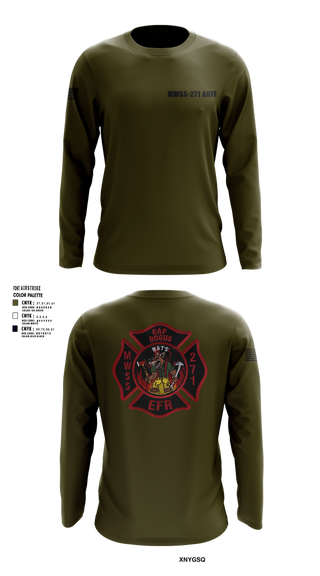 Long Sleeve Performance Shirt, MWSS-271 ARFF, , Teamtime, Team time, sublimation, custom sports apparel, team uniforms, spirit wear, spiritwear, sports uniforms, custom shirts, team store, custom team store, fundraiser sports, apparel fundraiser