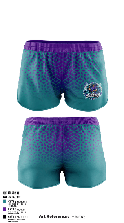 Wild Sirens 65030648 Women's Shorts - 1