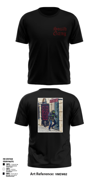 Old School Cotton Shirt, South Gang Unit, Police, Teamtime, Team time, sublimation, custom sports apparel, team uniforms, spirit wear, spiritwear, sports uniforms, custom shirts, team store, custom team store, fundraiser sports, apparel fundraiser