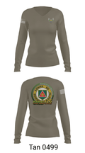 51st Combat Engineers 81487377 Women's Long Sleeve V-neck Shirt - 77
