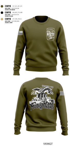 Crew Neck Sweatshirt, 1450th TC, Army, Teamtime, Team time, sublimation, custom sports apparel, team uniforms, spirit wear, spiritwear, sports uniforms, custom shirts, team store, custom team store, fundraiser sports, apparel fundraiser