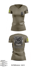 307TH Military Police Company 95358233 Women's Short Sleeve V-neck Shirt - 5