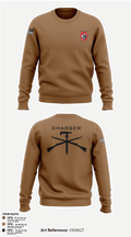 Charger Co. / 2-112th Infantry Battalion 37738588 Crew Neck Sweatshirt - 4