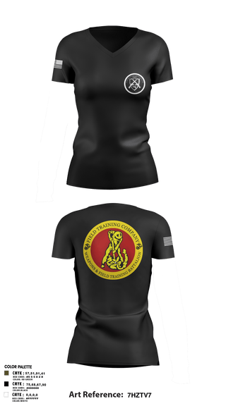 Women's Short Sleeve Vneck Shirt, Weapons Field Training, , Teamtime, Team time, sublimation, custom sports apparel, team uniforms, spirit wear, spiritwear, sports uniforms, custom shirts, team store, custom team store, fundraiser sports, apparel fundraiser
