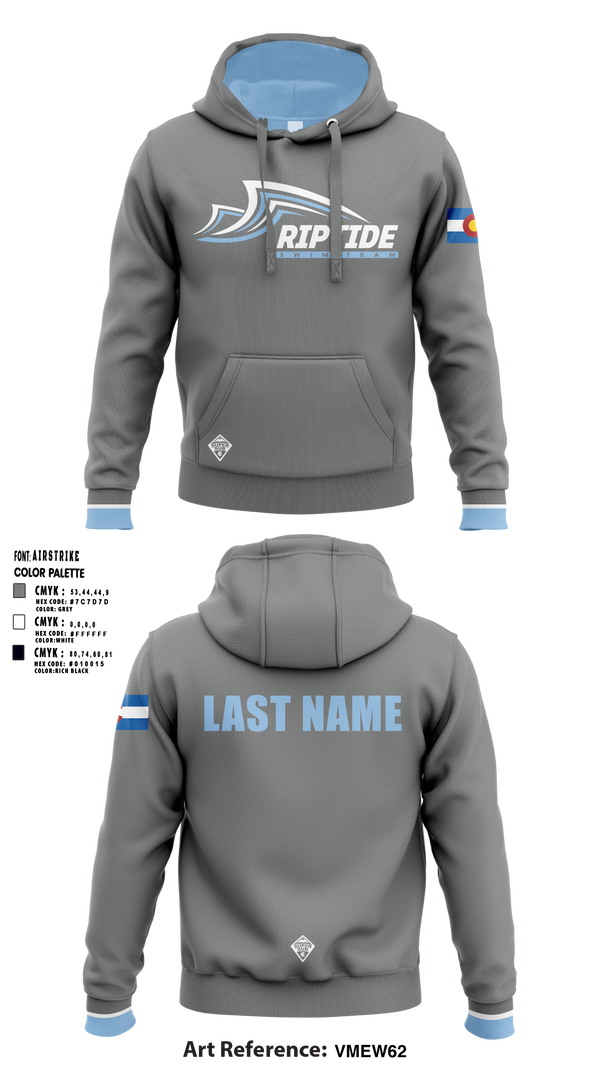 Hoodie, Riptide Swim Team, Swimming, Teamtime, Team time, sublimation, custom sports apparel, team uniforms, spirit wear, spiritwear, sports uniforms, custom shirts, team store, custom team store, fundraiser sports, apparel fundraiser