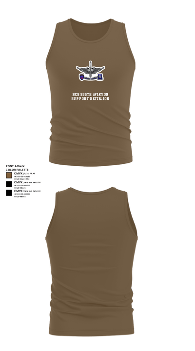HCS 935th Aviation support battalion 94548122 Tank Top - 19