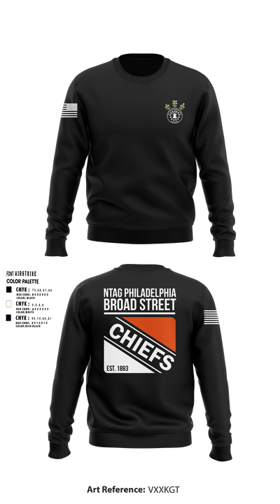 NTAG Philadelphia 62235370 Crew Neck Sweatshirt - 1