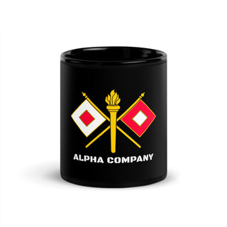 Alpha Company 80514577 Black Glossy Mug-1