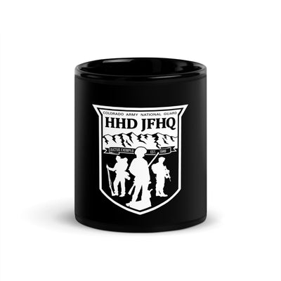 Colorado Army National Guard Black Glossy Mug-1