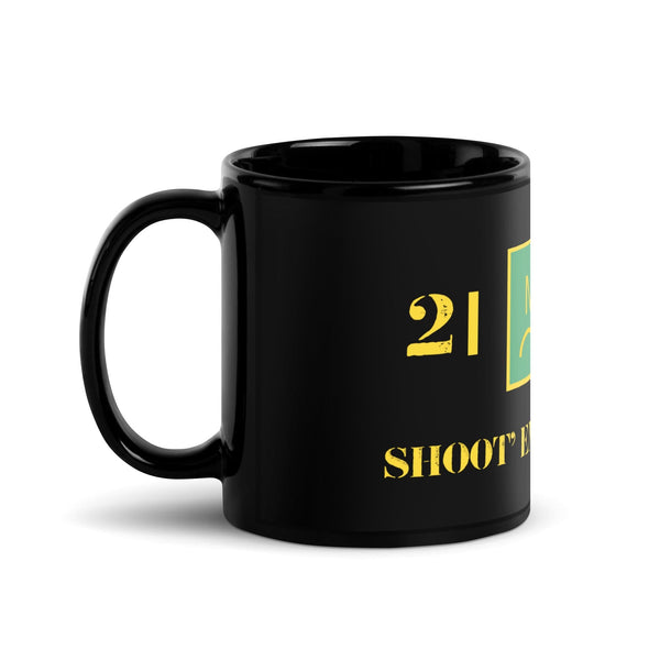 21ST MILITARY POLICE COMPANY (AIRBORNE) 69351139 Black Glossy Mug-1