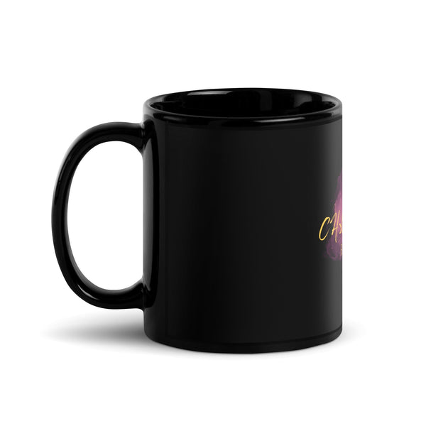 CHLC STUDIOS Black Glossy Mug-1