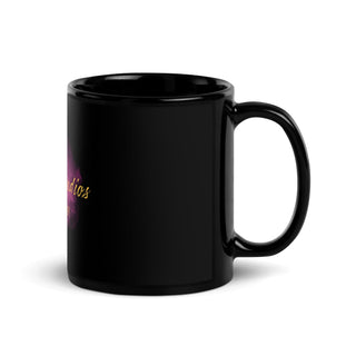 CHLC STUDIOS Black Glossy Mug-1