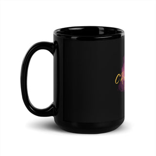 CHLC STUDIOS Black Glossy Mug-1