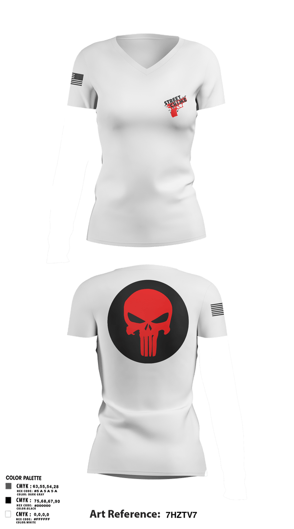 Women's Short Sleeve Vneck Shirt, Street Crimes, Police, Teamtime, Team time, sublimation, custom sports apparel, team uniforms, spirit wear, spiritwear, sports uniforms, custom shirts, team store, custom team store, fundraiser sports, apparel fundraiser