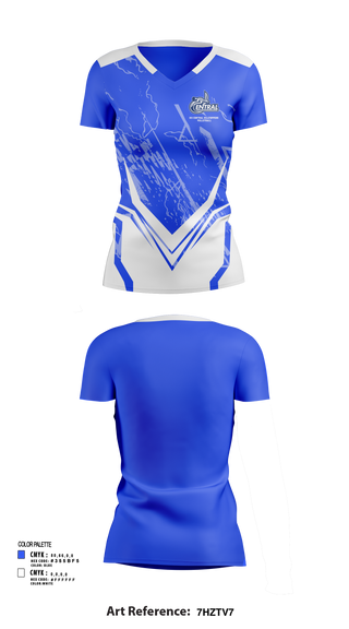 Women's Short Sleeve Vneck Shirt, R-S Central Hilltoppers Volleyball, Women's Volleyball, Teamtime, Team time, sublimation, custom sports apparel, team uniforms, spirit wear, spiritwear, sports uniforms, custom shirts, team store, custom team store, fundraiser sports, apparel fundraiser