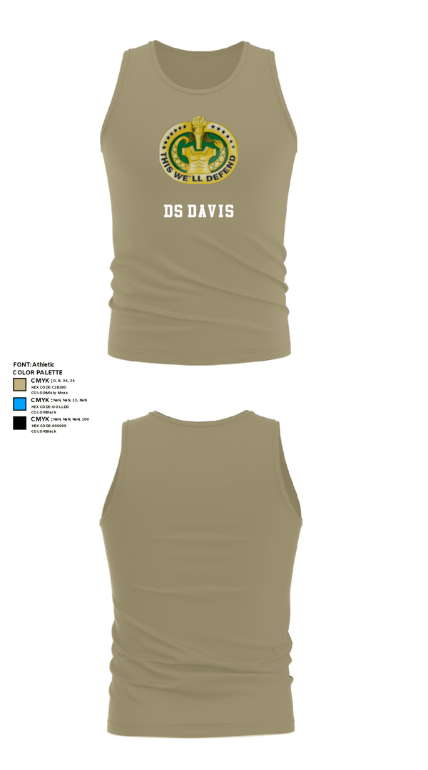 Tank Top, DS Davis, , Teamtime, Team time, sublimation, custom sports apparel, team uniforms, spirit wear, spiritwear, sports uniforms, custom shirts, team store, custom team store, fundraiser sports, apparel fundraiser