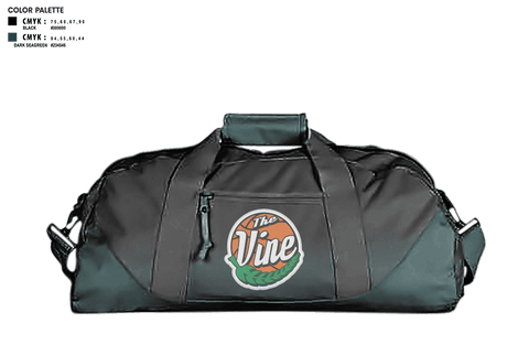 Duffle Bag, Vine, Men's Basketball, Teamtime, Team time, sublimation, custom sports apparel, team uniforms, spirit wear, spiritwear, sports uniforms, custom shirts, team store, custom team store, fundraiser sports, apparel fundraiser