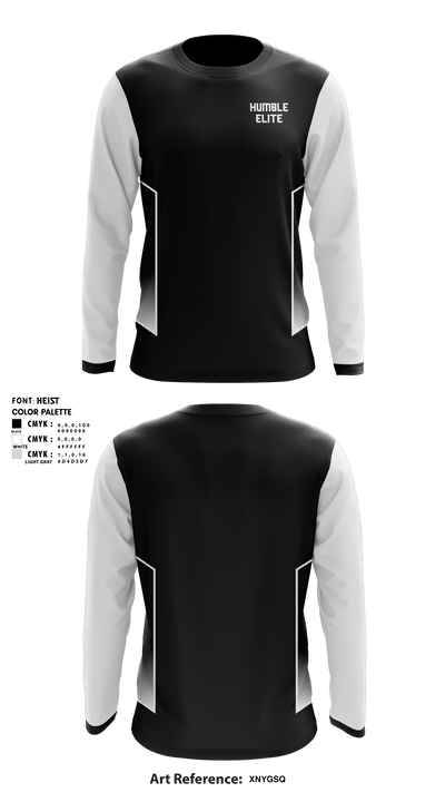 Humble Elite 17321300 Long Sleeve Shooting Shirt - 1