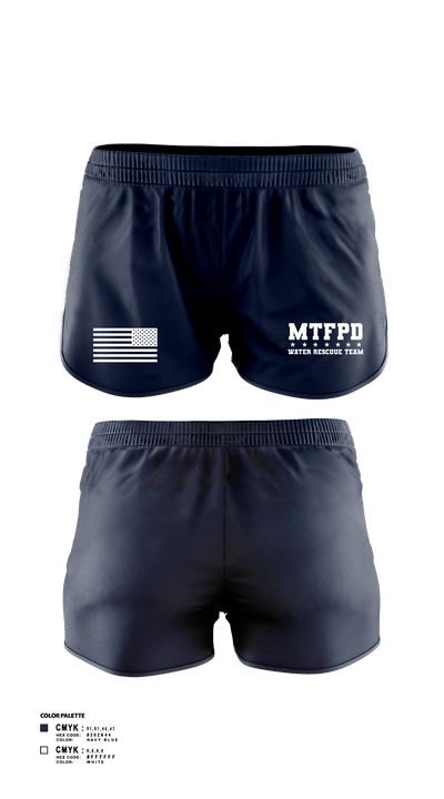 MTFPD Water Rescue Teams 62483869 Women's Shorts - 2