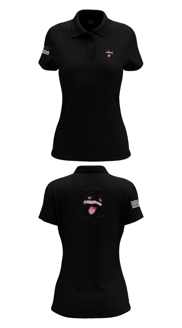 Women's Short Sleeve Performance Polo, 380th HVAC, , Teamtime, Team time, sublimation, custom sports apparel, team uniforms, spirit wear, spiritwear, sports uniforms, custom shirts, team store, custom team store, fundraiser sports, apparel fundraiser