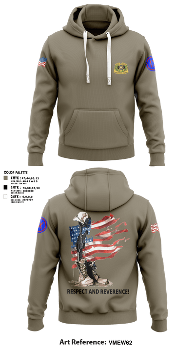 962D QUARTERMASTER COMPANY (MORTUARY AFFAIRS) 48662806 Hoodie - 4