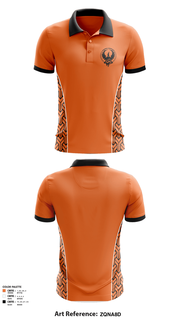 Short Sleeve Performance Polo, Phoenix Firebirds, Men's Basketball, Teamtime, Team time, sublimation, custom sports apparel, team uniforms, spirit wear, spiritwear, sports uniforms, custom shirts, team store, custom team store, fundraiser sports, apparel fundraiser