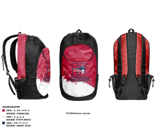Gear Bag, Heritage Patriots Cross Country, Cross Country, Teamtime, Team time, sublimation, custom sports apparel, team uniforms, spirit wear, spiritwear, sports uniforms, custom shirts, team store, custom team store, fundraiser sports, apparel fundraiser