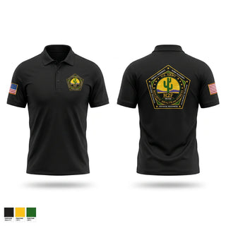 Short Sleeve Performance Polo, 103rd ESC, Army, Teamtime, Team time, sublimation, custom sports apparel, team uniforms, spirit wear, spiritwear, sports uniforms, custom shirts, team store, custom team store, fundraiser sports, apparel fundraiser