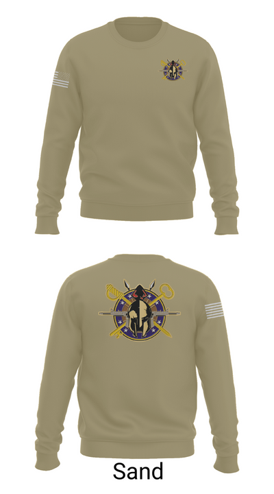 A Company 68th DSSB 4ID 10544228 Crew Neck Sweatshirt - 85