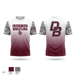 Short Sleeve Performance Shirt, Ironmen, Wrestling, Teamtime, Team time, sublimation, custom sports apparel, team uniforms, spirit wear, spiritwear, sports uniforms, custom shirts, team store, custom team store, fundraiser sports, apparel fundraiser