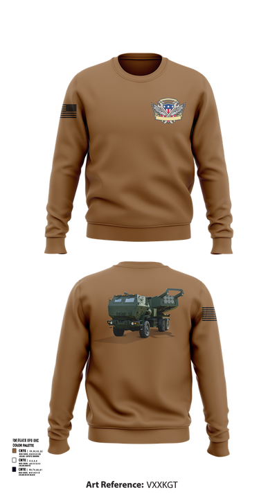 182nd Field Artillery 54920124 Crew Neck Sweatshirt - 101