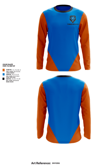 Long Sleeve Performance Shirt, Timberwolves, Baseball, Teamtime, Team time, sublimation, custom sports apparel, team uniforms, spirit wear, spiritwear, sports uniforms, custom shirts, team store, custom team store, fundraiser sports, apparel fundraiser