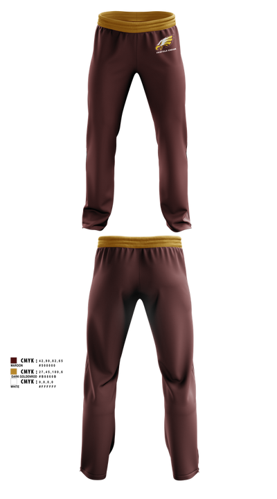Fairfield Eagles 46298674 Sweatpants - 2