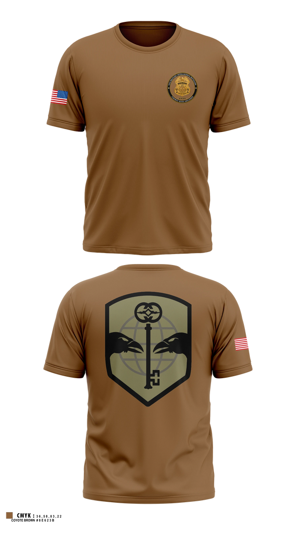 Short Sleeve Performance Shirt, 752d Military Intelligence, Army, Teamtime, Team time, sublimation, custom sports apparel, team uniforms, spirit wear, spiritwear, sports uniforms, custom shirts, team store, custom team store, fundraiser sports, apparel fundraiser