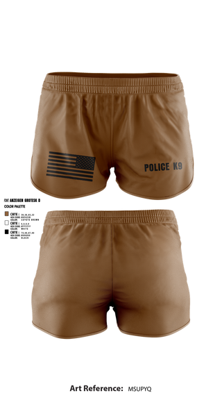 Ranger Panties, POLICE K9, , Teamtime, Team time, sublimation, custom sports apparel, team uniforms, spirit wear, spiritwear, sports uniforms, custom shirts, team store, custom team store, fundraiser sports, apparel fundraiser
