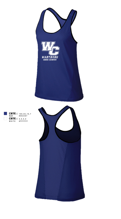Wartburg Cross Country 65082419 Women's Track Singlet - 21