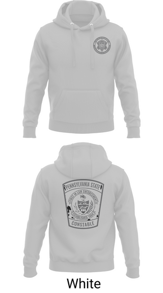 Hoodie, Pennsylvania State Constable, Police, Teamtime, Team time, sublimation, custom sports apparel, team uniforms, spirit wear, spiritwear, sports uniforms, custom shirts, team store, custom team store, fundraiser sports, apparel fundraiser