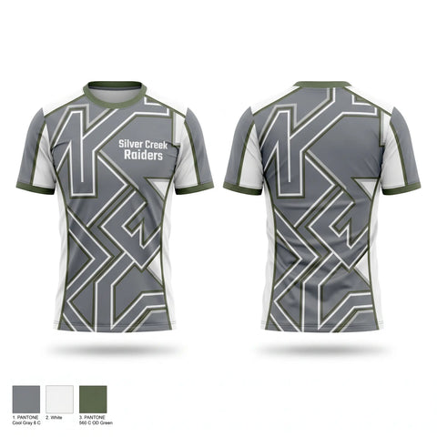 Short Sleeve Performance Shirt, Silver Creek Raiders, Tennis, Teamtime, Team time, sublimation, custom sports apparel, team uniforms, spirit wear, spiritwear, sports uniforms, custom shirts, team store, custom team store, fundraiser sports, apparel fundraiser