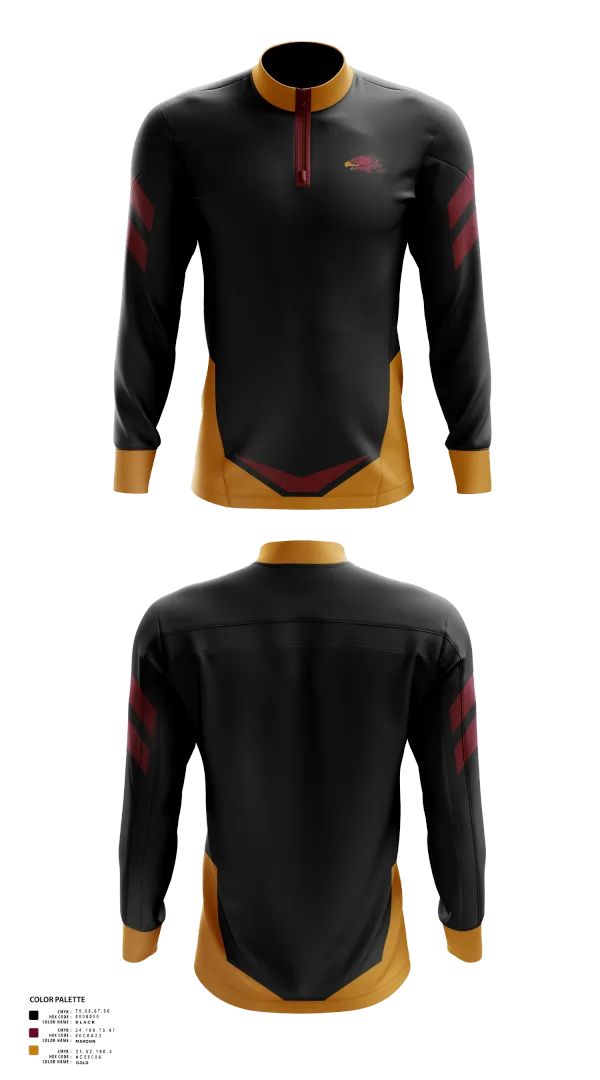 Quarter Zip Jacket, Silver Lake Eagles, Wrestling, Teamtime, Team time, sublimation, custom sports apparel, team uniforms, spirit wear, spiritwear, sports uniforms, custom shirts, team store, custom team store, fundraiser sports, apparel fundraiser
