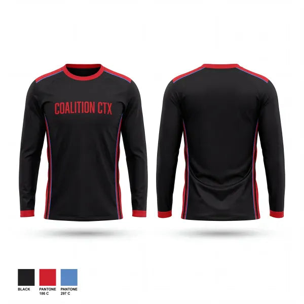 Long Sleeve Performance Shirt, Coalition CTX, Softball, Teamtime, Team time, sublimation, custom sports apparel, team uniforms, spirit wear, spiritwear, sports uniforms, custom shirts, team store, custom team store, fundraiser sports, apparel fundraiser