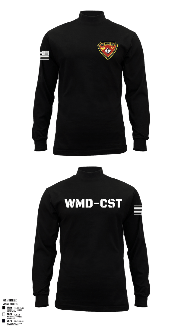 Long Sleeve Performance Shirt, 2nd WMD CST, Army, Teamtime, Team time, sublimation, custom sports apparel, team uniforms, spirit wear, spiritwear, sports uniforms, custom shirts, team store, custom team store, fundraiser sports, apparel fundraiser