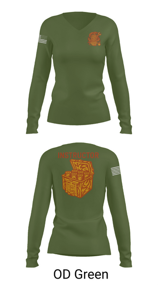 Womens Long Sleeve Vneck Shirt, MARCOR DET FLW, , Teamtime, Team time, sublimation, custom sports apparel, team uniforms, spirit wear, spiritwear, sports uniforms, custom shirts, team store, custom team store, fundraiser sports, apparel fundraiser