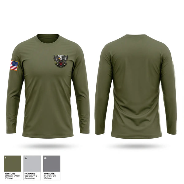 Long Sleeve Performance Shirt, 509th Steel Legion, Army, Teamtime, Team time, sublimation, custom sports apparel, team uniforms, spirit wear, spiritwear, sports uniforms, custom shirts, team store, custom team store, fundraiser sports, apparel fundraiser