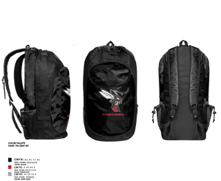 Gear Bag, Heyworth Hornets, Baseball, Teamtime, Team time, sublimation, custom sports apparel, team uniforms, spirit wear, spiritwear, sports uniforms, custom shirts, team store, custom team store, fundraiser sports, apparel fundraiser