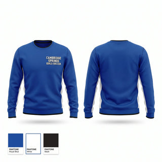 Crew Neck Sweatshirt, Cambridge springs girls soccer, Women's Soccer, Teamtime, Team time, sublimation, custom sports apparel, team uniforms, spirit wear, spiritwear, sports uniforms, custom shirts, team store, custom team store, fundraiser sports, apparel fundraiser