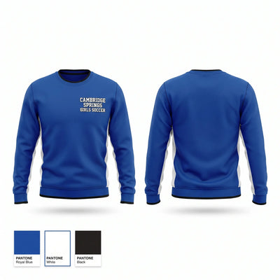 Cambridge springs girls soccer Crew Neck Sweatshirt - 1