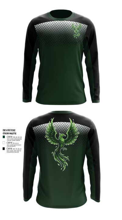 Spruce Mountain middle school 83633218 Long Sleeve Performance Shirt 2