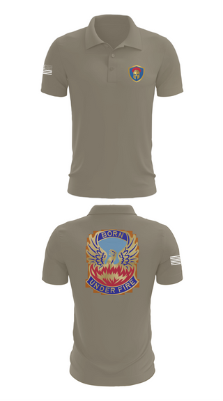 Short Sleeve Performance Polo, HHC/128th Aviation Brigade, , Teamtime, Team time, sublimation, custom sports apparel, team uniforms, spirit wear, spiritwear, sports uniforms, custom shirts, team store, custom team store, fundraiser sports, apparel fundraiser