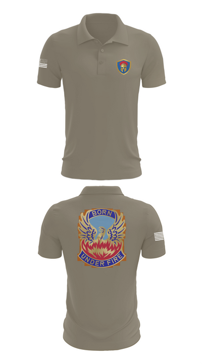 HHC/128th Aviation Brigade 36515709 Short Sleeve Performance Polo - 67