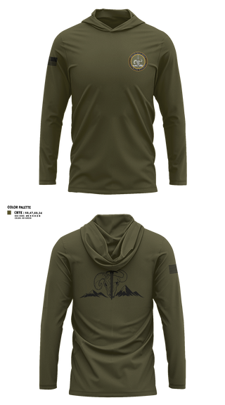 Long Sleeve Performance Shirt with hood, Denver Special Response Team, Police, Teamtime, Team time, sublimation, custom sports apparel, team uniforms, spirit wear, spiritwear, sports uniforms, custom shirts, team store, custom team store, fundraiser sports, apparel fundraiser